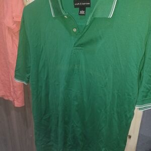 Croft & Barrow Classic Green Polo Shirt